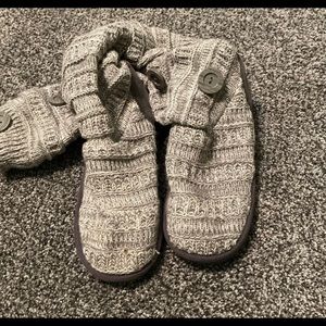 Grey women’s Muk Luks Boots
